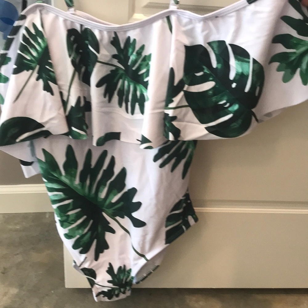 One piece off the shoulder swimsuit BRAND NEW